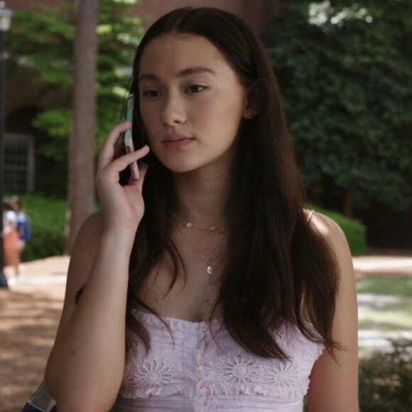 Isabel Marant Delphine Crop Top ASO Belly The Summer I Turned Pretty - Picture 3 of 14